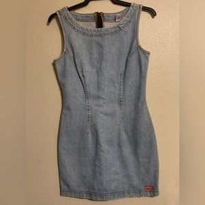 COPY - Vintage BONGO Denim Dress by Gene Montesano Size Jr 9